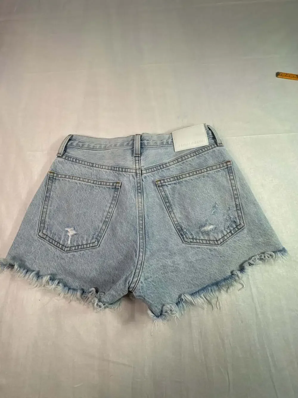 Denim Forum The Ex-BF Hi-Rise Denim Shorts Size 23